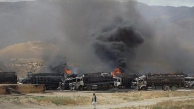 22-NATO-supply-trucks-destroyed-in-Afghanistan