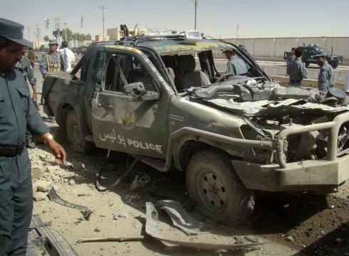 Afghan police killed