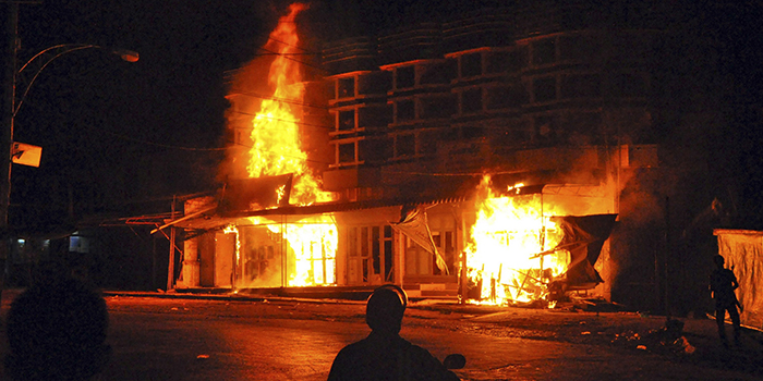 Myanmar sectarian violence