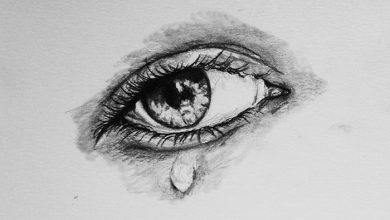 Sketch drawing craying eyes download drawn eyeball cry pencil