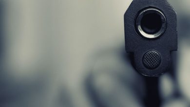 Pistol Gun Close Up Blur