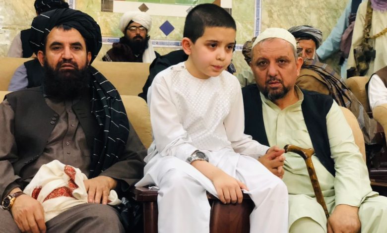 Afghan child kindaped