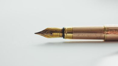 Pen writing op0