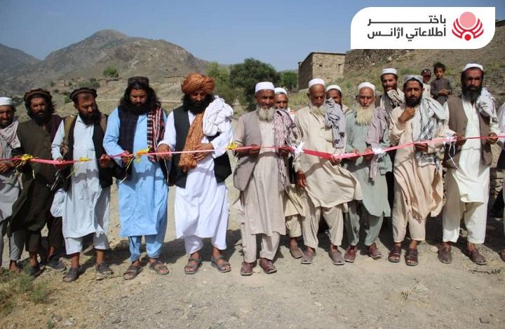 إنشاء طريق بطول ٣كيلو مترات في ولاية ننجرهار