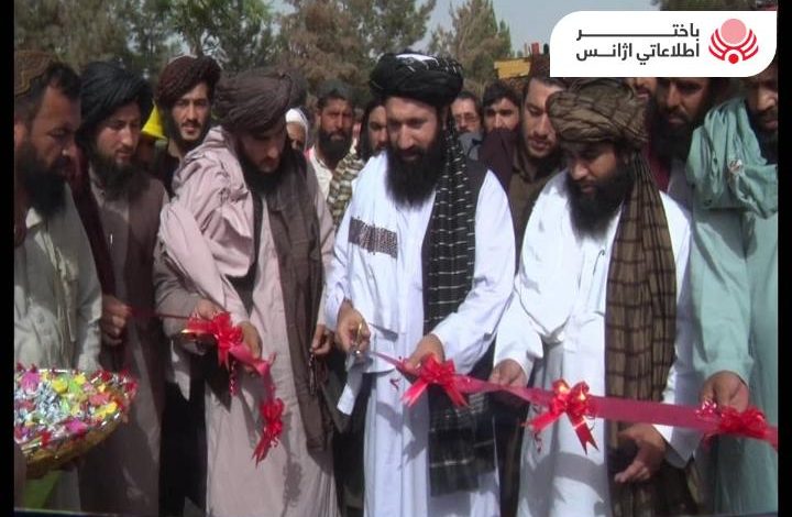 بدء أعمال إنشاء ٣ طرق فرعية في ولاية بغلان