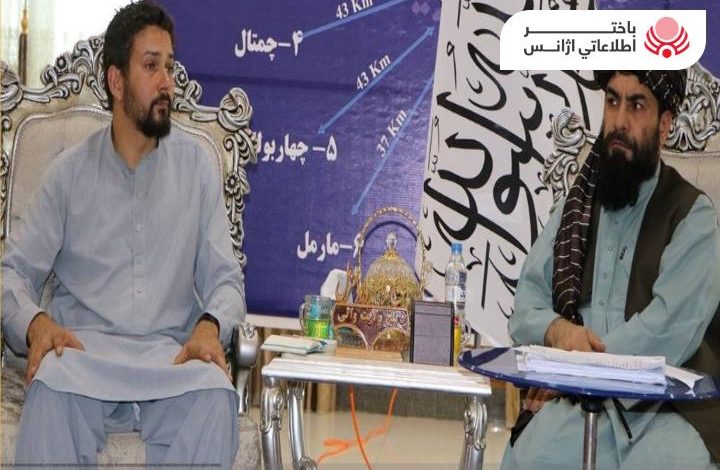 حاكم بلخ في لقاء مع مدير عام منظمة جنيف الدولية في أفغانستان: يجب تقديم الصورة الحقيقية لأفغانستان إلى الدول الأخرى